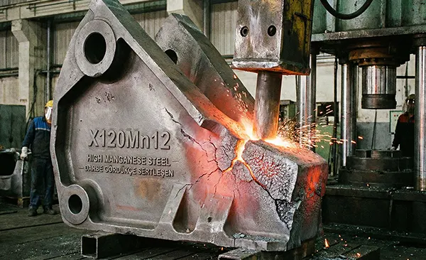 Darbe ile Sertleşen Manganez Çelikleri (X120Mn12)
