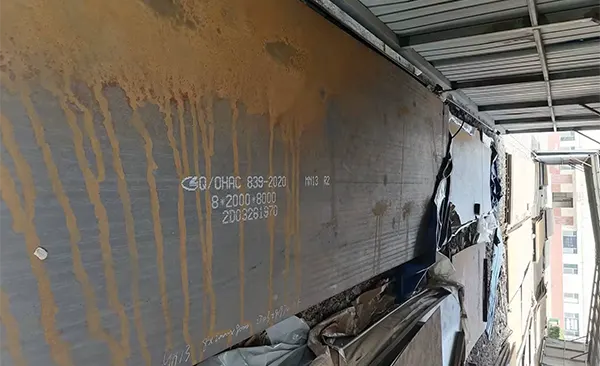 ASTM A128 Grade C Yüksek Manganlı Çelik Hadfield Plaka - Demkop