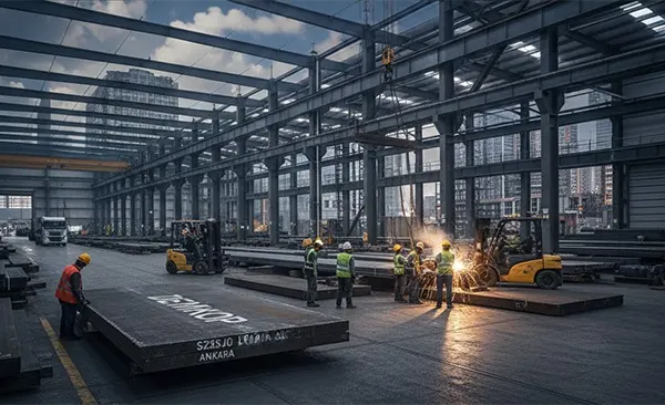 S235J0 Sıcak Haddelenmiş Levha Sac